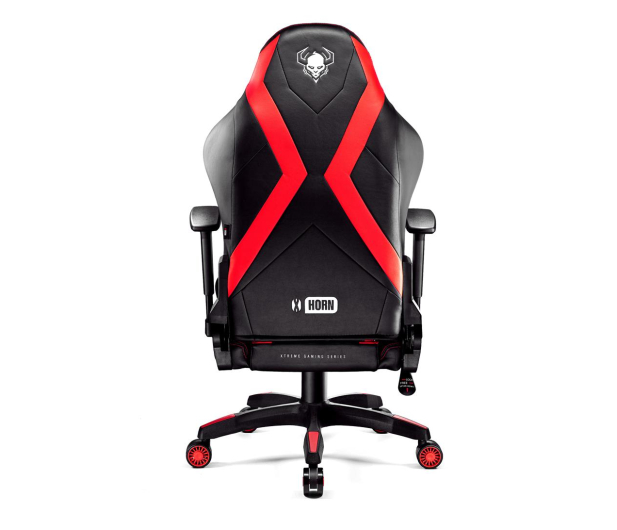 DIABLO Chairs X-Horn 2.0 King Size czarno-czerwony - 1208651 - zdjęcie 4